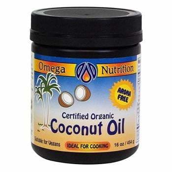 Coconut Oil Aroma Free Organic 454g - CoconutOils