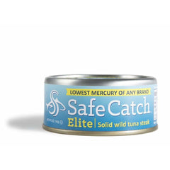 Safe Catch Elite Solid Wild Tuna Steak, 142g : : Grocery & Gourmet  Food