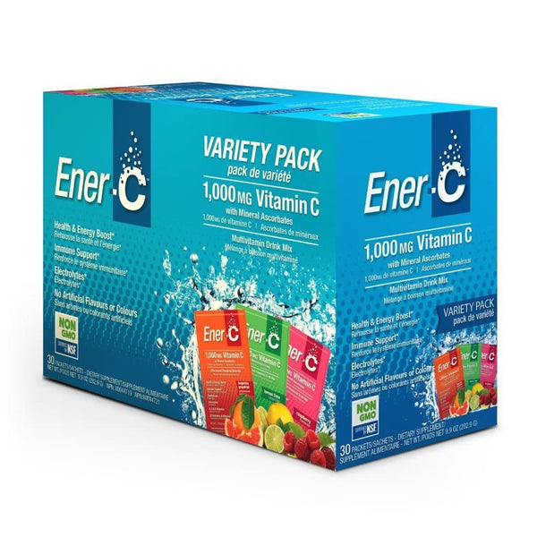 Ener-C Variety Pack 30 Packets - VitaminC