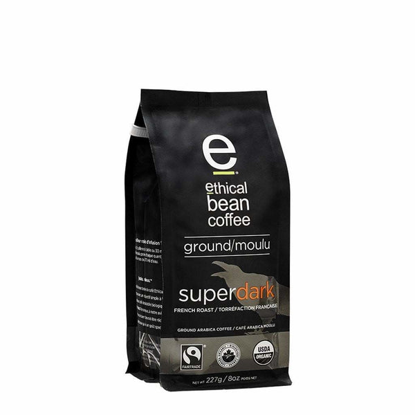 Ethical Bean Coffee Ground Super Dark 227g - Coffee