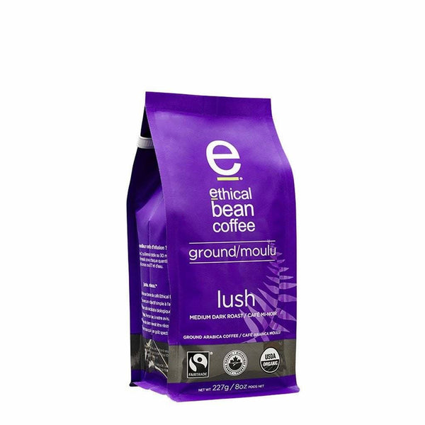 Ethical Bean Ground Lush 227g - Coffee