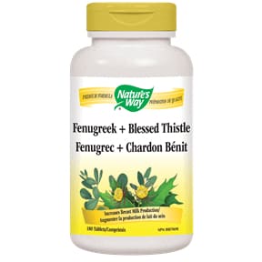 Fenugreek Blessed Thistle 180 Tablets - Herbs