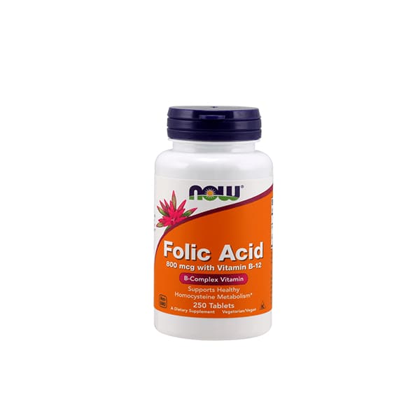 Folic Acid 800mcg 250 Tablets - VitaminB