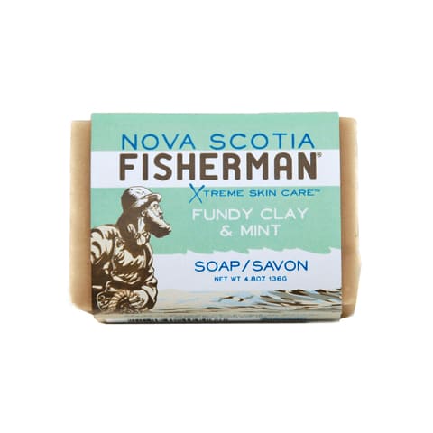 Fundy Clay Mint Soap Bar 136g - BarSoap