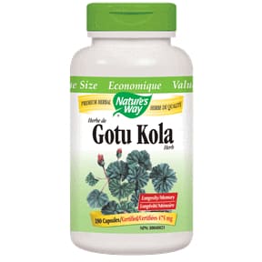 Gotu Kola 180 Caps - Herbs