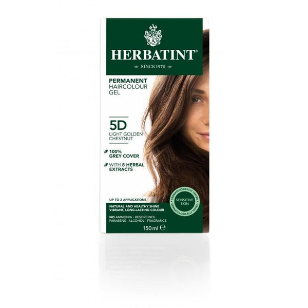 Herbatint 5D Light Golden Chestnut 135mL - HairColor