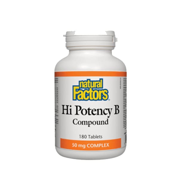 Hi Potency B Compound 90 Tablets - VitaminB
