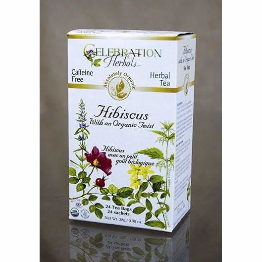 Hibiscus Organic Twist 24 Tea Bags - Tea