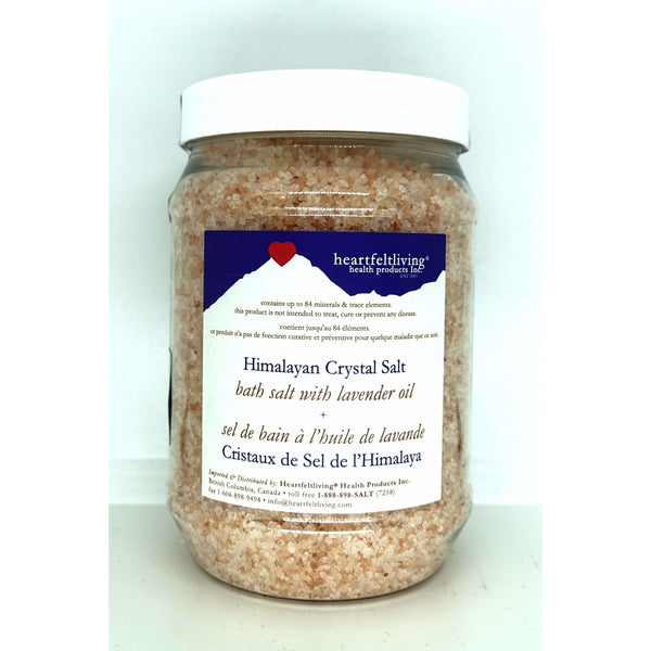 Himalayan Bath Salt Lavender 1kg - BathSalt