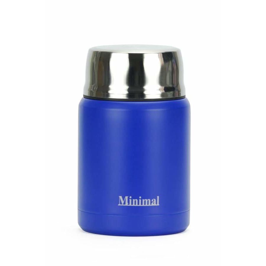 Insulated Food Jar Blue 500mL - WaterBottlesFilter