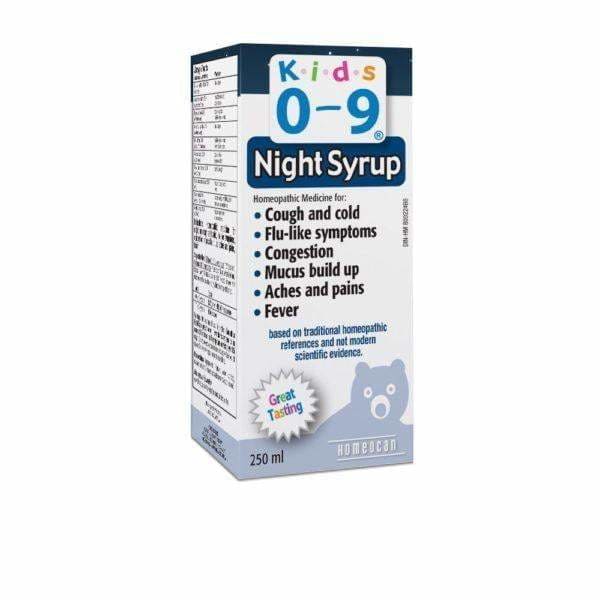 Kids 0-9 Cough and Cold Night 250mL - BabyKids