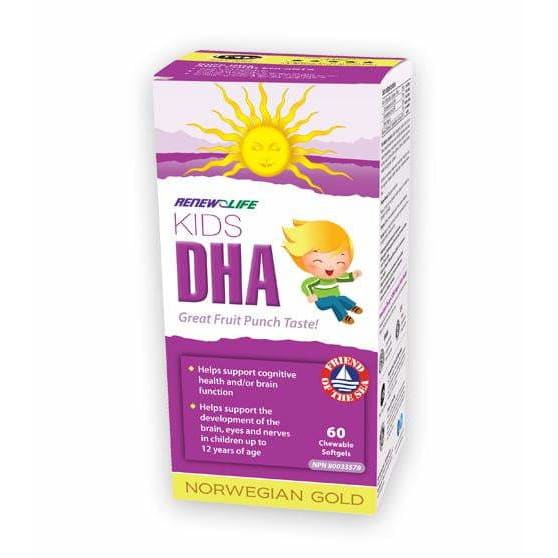 Kids DHA Chewable 120 Soft Gels - Omega3/DHA