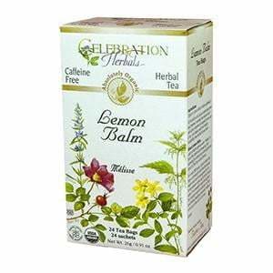 Lemon Balm Organic 24 Tea Bags - Tea