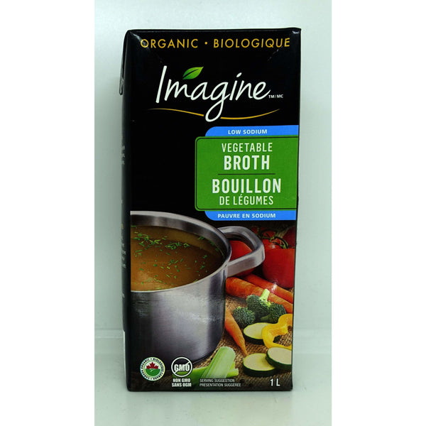 Low Sodium Organic Vegetable Broth 1L - Bouillon