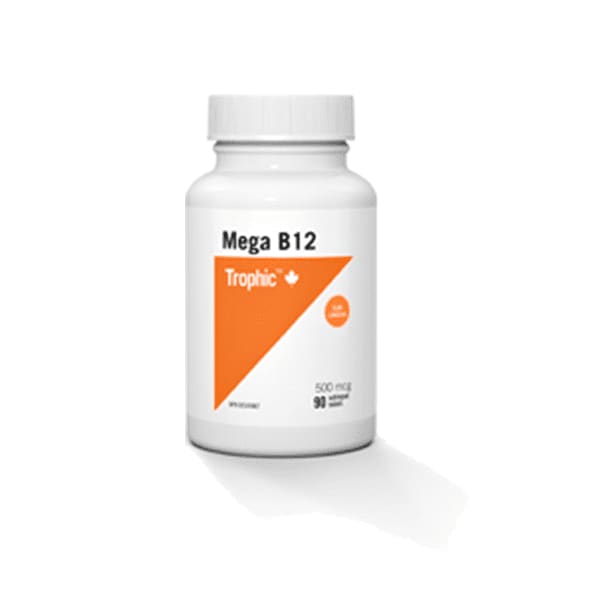 Mega B12 500mcg 90 Caps - VitaminB