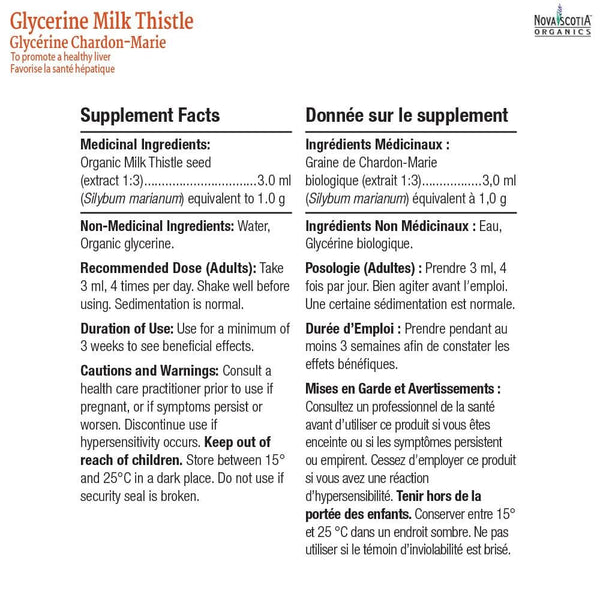 Milk Thistle Glycerine Liquid 50mL - MilkThistle