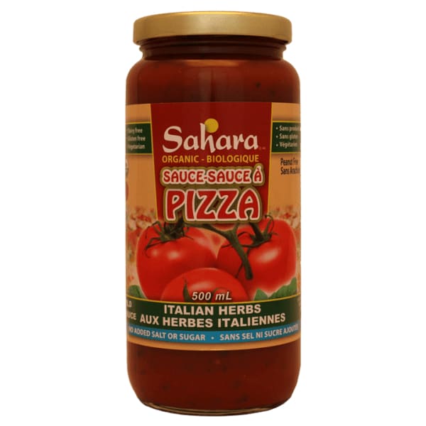 No Salt Pizza Sauce Italy Herb 500mL - TomatoSauce