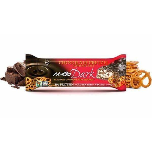 Nugo Dark Chocolate Pretzel Bar 50g - Bars