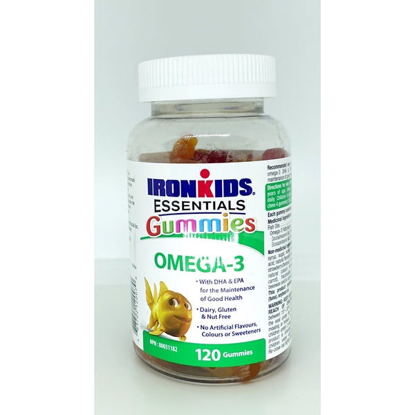 Omega-3 120 Gummies - Omega3/DHA