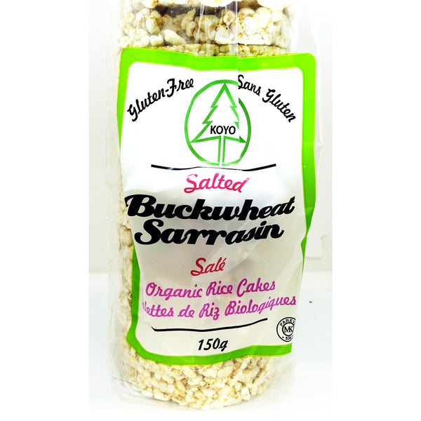 Organic Buckwheat Salted 150g