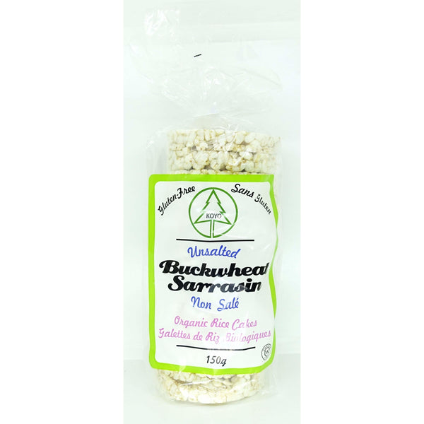 Organic Buckwheat Unsalted 150g - Chips