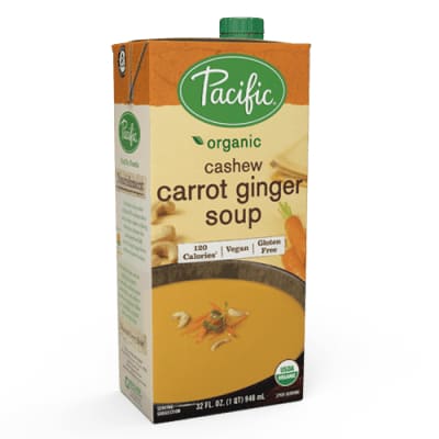 Organic Cashew Carrot Ginger 1L - Soups