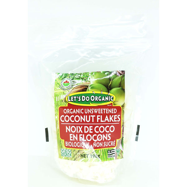 Organic Coconut Flakes 198g - Coconuts