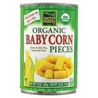 Organic Cut Baby Corn 216g - CannedFood