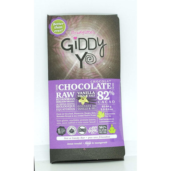 Organic Ecuador Chocolate Salt Vanilla 83% 62g - Chocolate