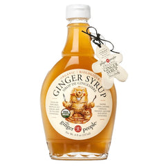 Organic Ginger Syrup 236mL