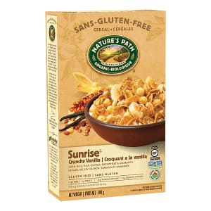 Organic Gluten Free Sunrise Crunchy Vanilla Cereal 300g - Cereal