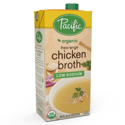 Organic Low Sodium Chicken Broth 1L - Bouillon