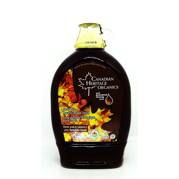 Organic Maple Syrup No3 Dark D 500mL