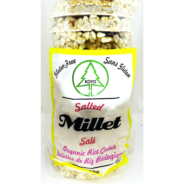 Organic Millet Salted 150g