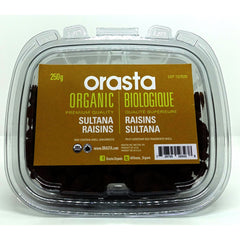 Organic Raisins Sultana 250g