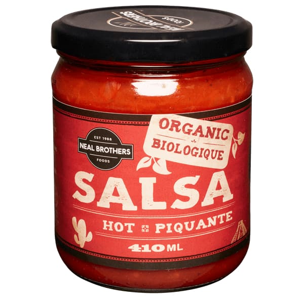 Organic Salsa Hot 410mL - Salsa