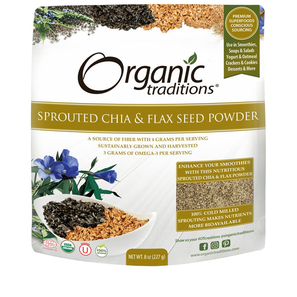 Organic Sprouted Chia Flax 227g - Chia