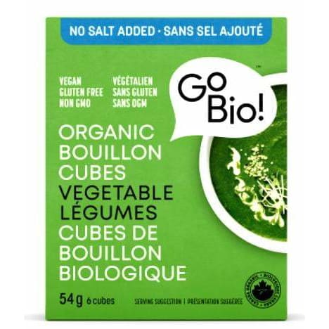 Organic Vegetable No Salt Bouillon 6 Cube - Bouillon