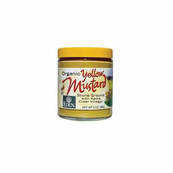Organic Yellow Mustard 255g - Mustard
