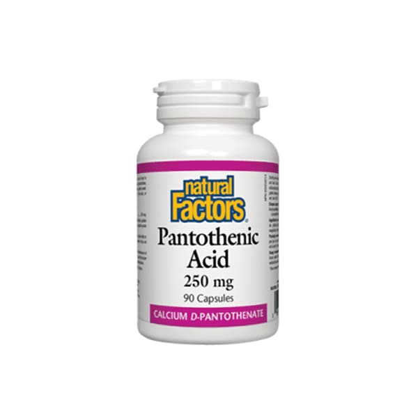Pantothenic Acid 250mg 90 Caps - VitaminB