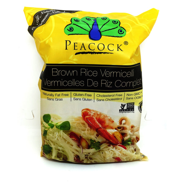 Peacock Brown Rice Vermicelli 200g