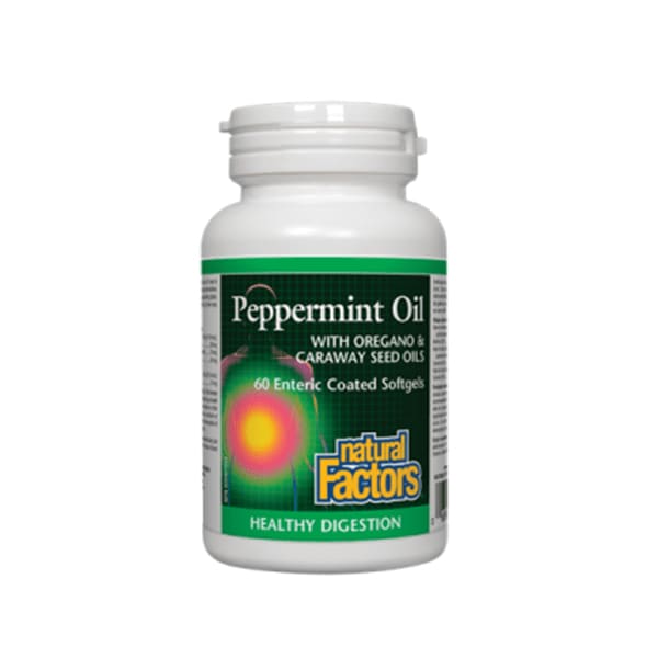 Peppermint Oil Complex 60 Soft Gels - Enzymes