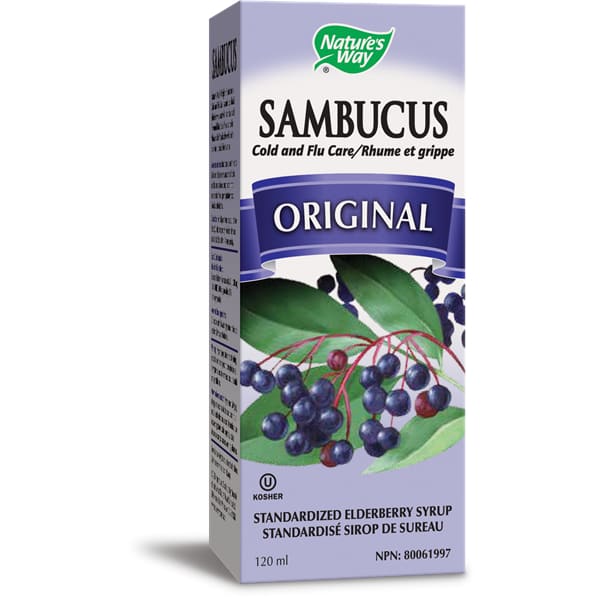 Sambucus Flu Care Original 120mL - Herbs