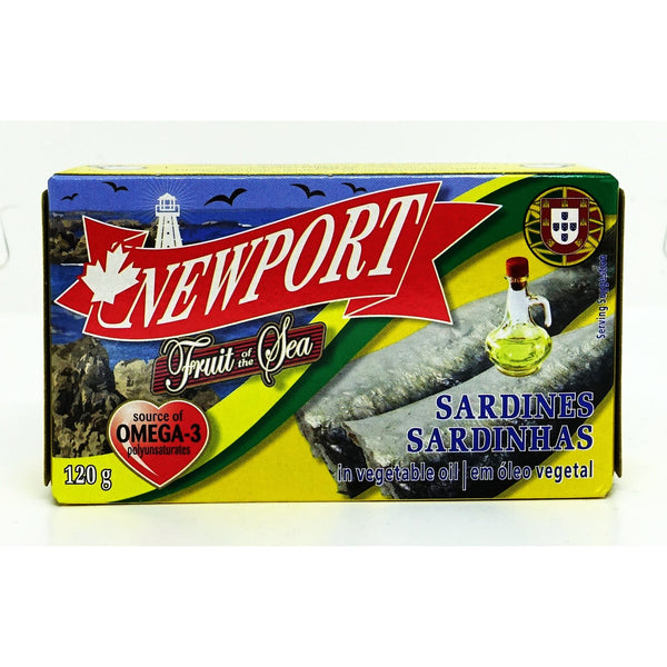 Sardines In Vegetable Oil 120g