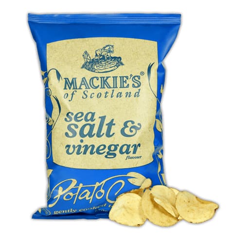 Sea Salt and Vinegar Crisps 150g - Chips