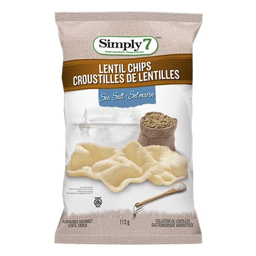 Simply7 Lentil Sea Salt 113g - Chips