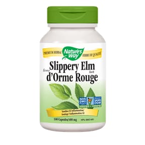 Slippery Elm 100 Caps - Herbs