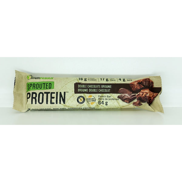 Sprouted Protein Bar Double Chocolate 64g - Bars