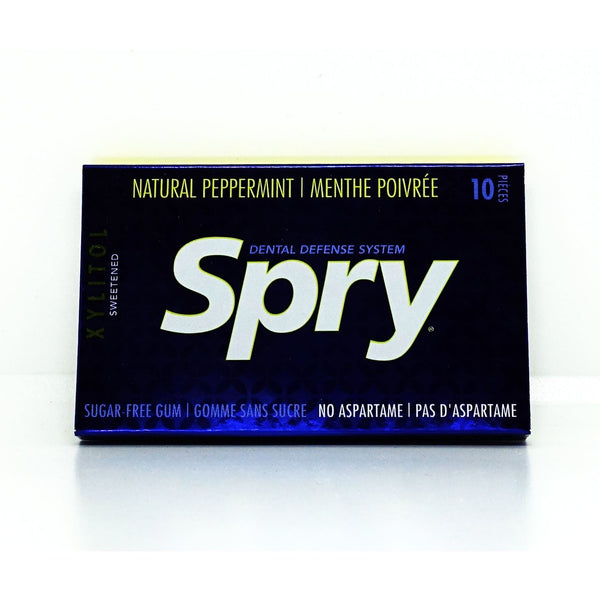 Spry Peppermint Gum 10 Pieces