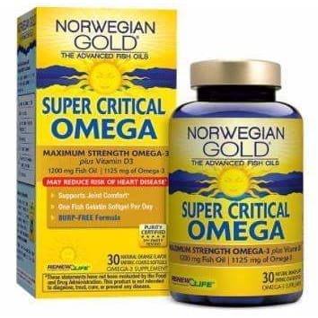 Super Critical Omega 30 Soft Gels - Fish Oil